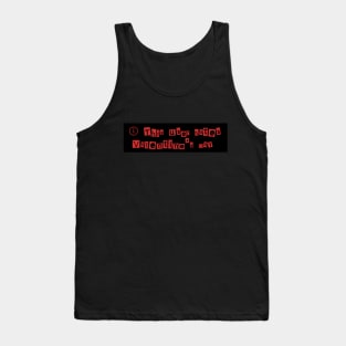 This user hates valentine's day Tank Top